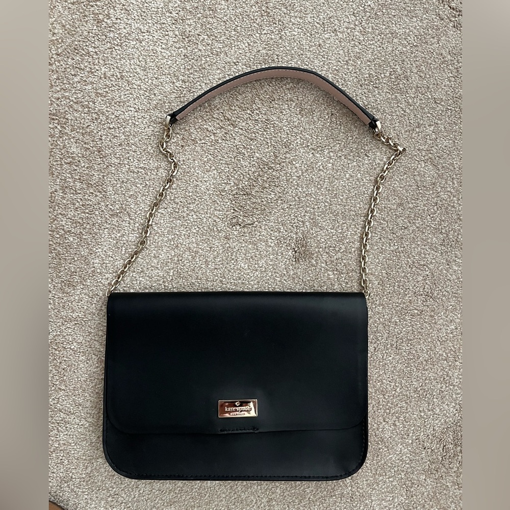 Kate Spade Black Chain Strap Shoulder Bag